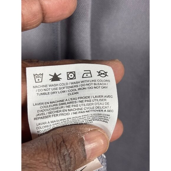 Nike Mens Dri-Fit Polo Shirt Gray Short Sleeve L - Picture 5 of 7